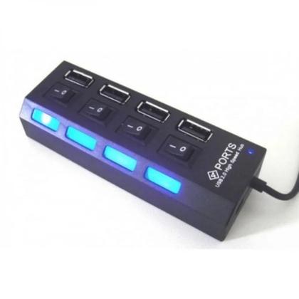Imagem de Hub USB 2.0 Knup 4 Portas HB-t63