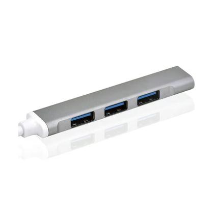 Imagem de Hub USB 3.0 4 Portas Extensão para PC Notebook Adaptador Pendrive Externo
