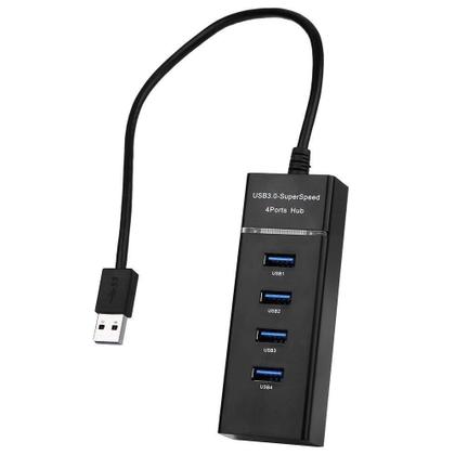 Imagem de HUB USB 3.0 com 4 Portas e Led Indicador Exbom UH-30