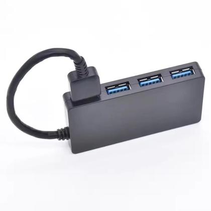 Imagem de Hub USB 3.0 De Alta Velocidade Com 4 Portas, Adaptador Divisor De Cabo De Dados, Plug And Play Para