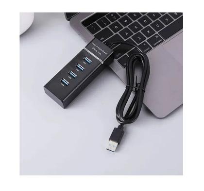 Imagem de Hub Usb 3.0 Extensor 4 Portas Alta Velocide Pen Drive Mouse