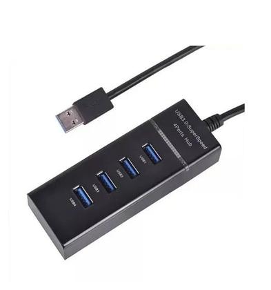 Imagem de Hub Usb 3.0 Extensor 4 Portas Alta Velocide Pen Drive Mouse