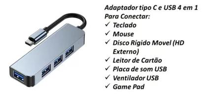 Imagem de Hub Usb 3.0 Original Com 4 Portas Super Velocidade FY-735