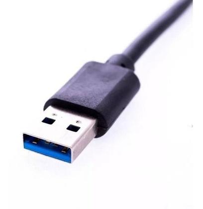 Imagem de Hub Usb 4 Portas Usb 2.0 Tv Pendrive Mouse Conector Adaptado