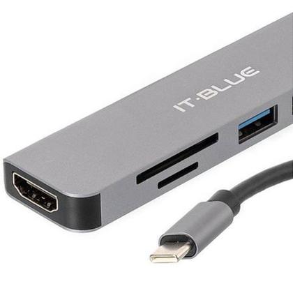 Imagem de Hub USB-C 6 em 1 Modelo LE4137 - It.Blue