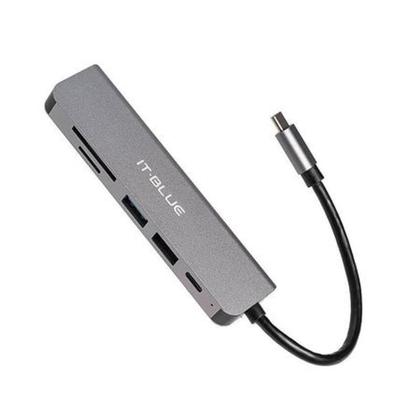 Imagem de Hub USB-C 6 em 1 Modelo LE4137 - It.Blue