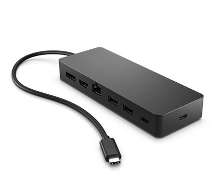 Imagem de Hub USB-C de várias portas HP Universal Black 7 portas 4K HDMI