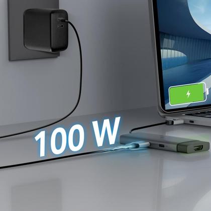 Imagem de Hub USB TP-Link 5 em 1 Tipo-C 3.0 4K Alumínio - UH5020C(UN)