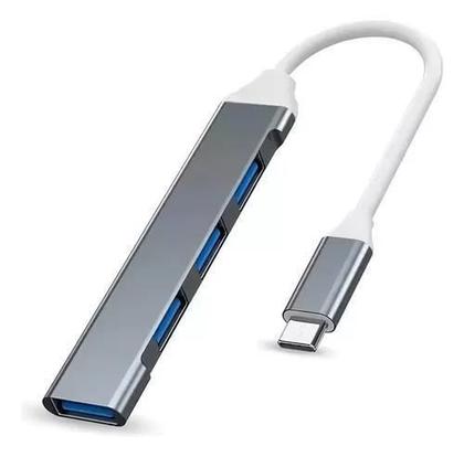 Imagem de Hub Usb Type-C 4 Portas Au-48