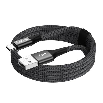 Imagem de Hubonic Cabo Tipo-C USB Turbo Nylon Carregamento Cabo de Dados Reforçado Compatível Premium