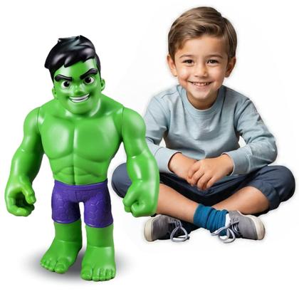 Imagem de Hulk Boneco Grande Spidey E Seus Amigos Espetaculares Marvel