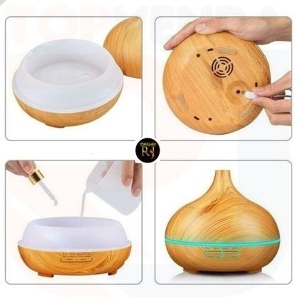 Imagem de Humidificador De Ambiente E Difusor De Ar 6 Led 