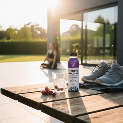 Imagem de Hydro Protein Moving Sabor Uva com 20g de Proteína e BCAA Zero Açúcar 500ml