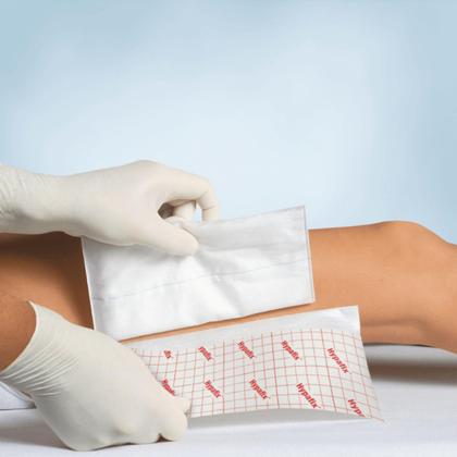 Imagem de Hypafix Curativo Branco Para Cobrir Pele Machucados 5cm X 1 Metro Bsn