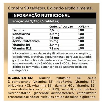 Imagem de Hyper b-complex 90 tabletes - xtr