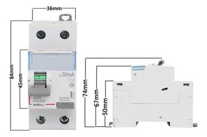 Imagem de IDR Interruptor Dif. Residual 220V DR 30mA Snetec SDR263