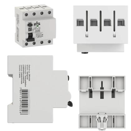 Imagem de IDR Interruptor Diferencial Residual DR 4p Tetrapolar 40a 30ma Soprano