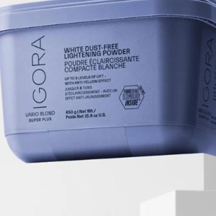 Imagem de Igora Vario Blonde Super Plus Developer Ox Pó Descolorante Emulsão Peróxido Luxez Mechas Reflexos Iluminada Clarear 8ton