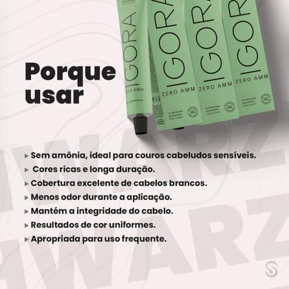 Imagem de Igora Zero Amm 8/0 Louro Claro 60 ml