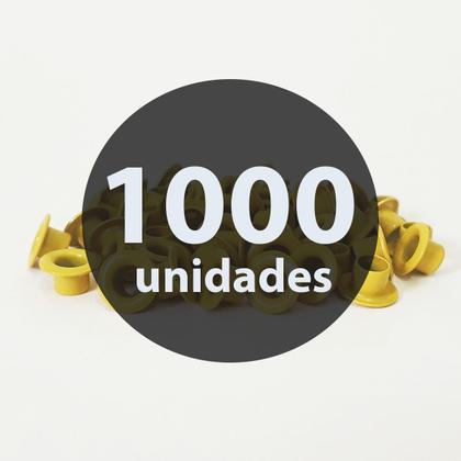 Imagem de Ilhós de Metal Amarelo N51 Cassmar 1.000 unidades