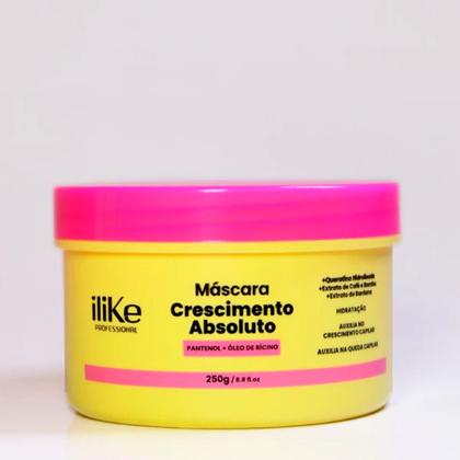 Imagem de Ilike crescimento absoluto KIT 3 produtos Shampoo Condicionador e Mascara