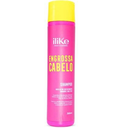 Imagem de Ilike Engrossa Cabelo Kit Shampoo, Condicionador E Mascara