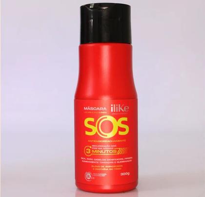 Imagem de Ilike sos mascara antiemborrachamento ação em 3 minutos 300ml