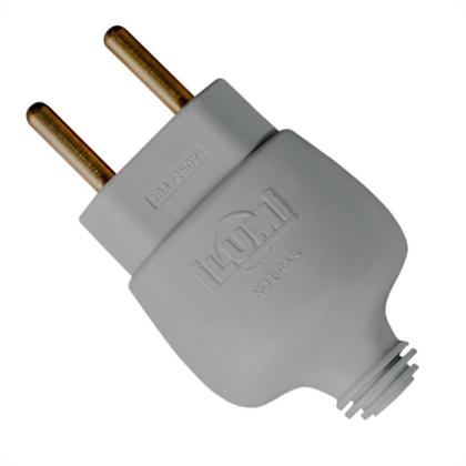 Imagem de Ilumi Pino Macho 2P  Rob.20A Cz14020 - Kit C/10 Pc