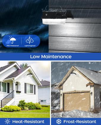 Imagem de Iluminação externa CINOTON LED Barn Light 42W 4950LM 5000K Black