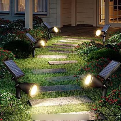 Imagem de Iluminação Solar Luminária Bomvink 100lm Led Externa