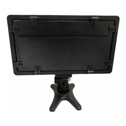 Imagem de Iluminador de Led 600 Com Tripé + Fonte Bicolor Youtuber Somita