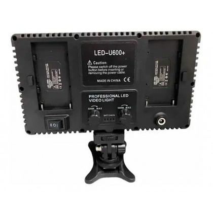 Imagem de Iluminador de Led 600 Com Tripé + Fonte Bicolor Youtuber Somita