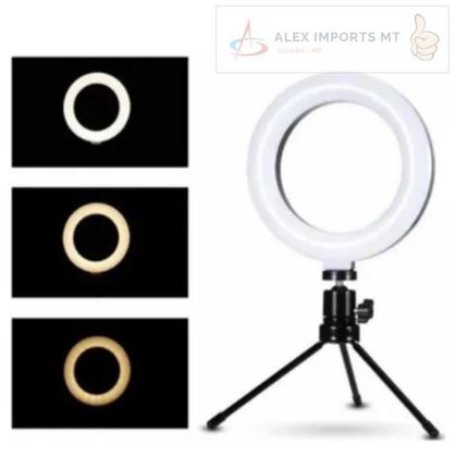 Imagem de Iluminador Led Ring Light 6 Polegadas 16cm Qualidade Led