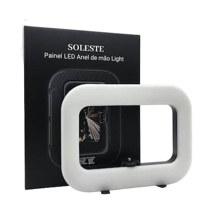 Imagem de Iluminador LED Soleste SC240  Gaiola Multifuncional para Celular, DSLR e Mirrorless