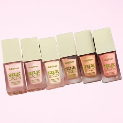 Imagem de Iluminador Líquido Natural Glow - Silk Skin - Ruby Rose - Pearl Essence