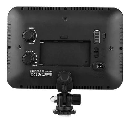 Imagem de Iluminador Painel De Luz Led Triopo Ttv204 Bicolor Video