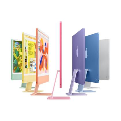 Imagem de iMac 24", M4, CPU 10 núcleos e GPU 10 núcleos, Memória Unificada 16GB, 256GB SSD - Rosa