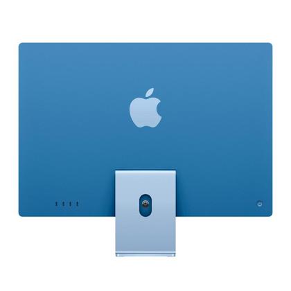 Imagem de iMac Apple Tela Retina 24" 4.5K, Chip M4, CPU 10 Núcleos, GPU 10 Núcleos, Neural Engine de 16 Núcleos, 16GB RAM, 256GB SSD, Azul - MWV13BZ/A