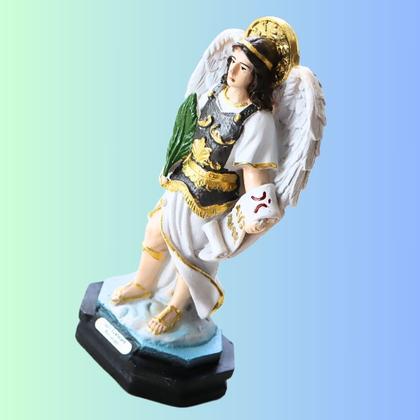 Imagem Arcanjo Gabriel resina nacional 15cm - SACRARIUM Imagem de Imagem Arcanjo Gabriel resina nacional 15cm