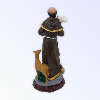 Imagem de Imagem Católica São Francisco Em Resina 14 Cm- Escolha O Seu