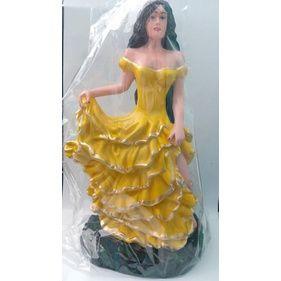 Imagem de Imagem Cigana Do Ouro Escultura Gesso Estatua 25 Cm