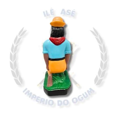 Imagem de Imagem de gesso umbanda 20cm - baiano corisco
