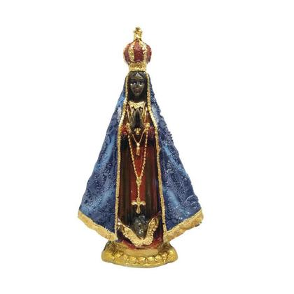 Imagem de Imagem de Nossa Senhora Aparecida Traços Finos Linda 15cm