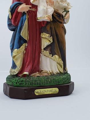 Imagem de Imagem de resina sagrada família 15cm - Imporiente Com. Ext .Ltda