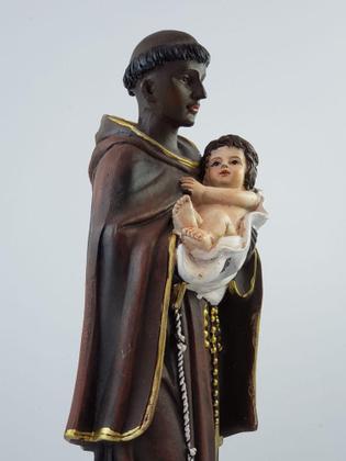 Imagem de Imagem de resina são benedito 30cm - Imporiente Com. Ext .Ltda