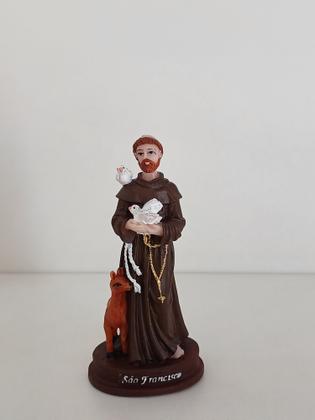 Imagem de Imagem de São Francisco de Assis 12cm resina