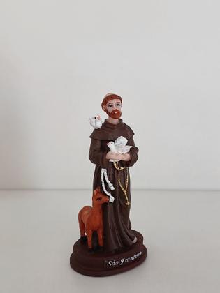 Imagem de Imagem de São Francisco de Assis 12cm resina