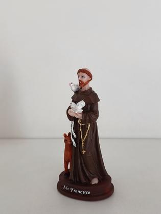 Imagem de Imagem de São Francisco de Assis 12cm resina