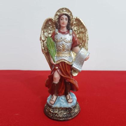 Imagem de Imagem de São Gabriel Arcanjo de Resina Asa Dourada - 15 cm