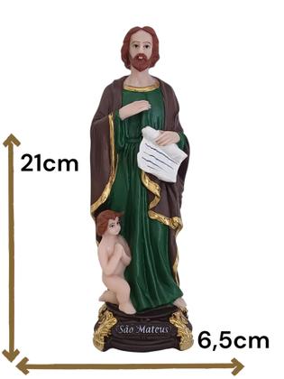 Imagem de Imagem de São Mateus 20cm em Resina